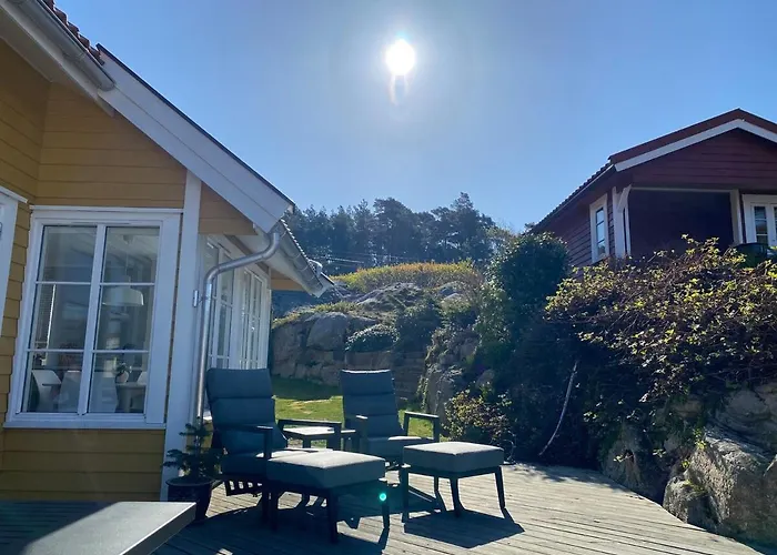 Prázdninový dům Idyllic Seaside Sorland With Swimming Pool *